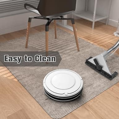 Placoot Desk Chair Mat for Hardwood Floor Corduroy Surface 1/6" Thick 55"x35" Office Chair Mat for Rolling Chairs-100% Large Anti-Slip Backing Under Desk Low-Pile Office Rug Floor Mat for Office/Home - Image 5