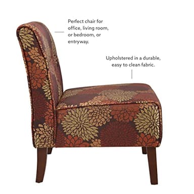 Linon Coco Accent Chair, Harvest - Image 13