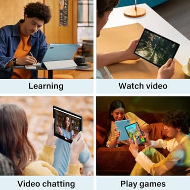 DMOAO 2025 Tablet Android 14 Tablets with 128GB ROM+18GB RAM, 1TB Expand, Powerful Octa-Core, WiFi 6, BT5.0, 6000mAh, Widevine L1, Black - Image 6