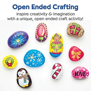 Creativity for Kids Rock Painting: Christmas (Ages 6+) - Image 3