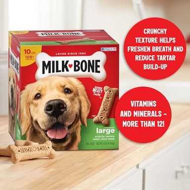 Milk-Bone Original Dog Treats Biscuits for Large Dogs, 10 Pounds (Packaging May Vary) - Image 5