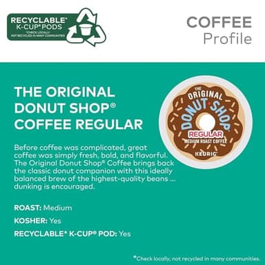 The Original Donut Shop Regular Keurig Single-Serve K-Cup Pods, Medium Roast Coffee, 96 Count - Image 7