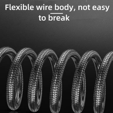 CAMKOO Ultra High Speed 8K HDMI Cable, 48Gbps, 6.6ft/2m, 4K@120Hz, 8K@60Hz, DTS:X, HDCP 2.2, Braided - Image 2