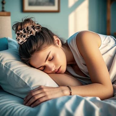 Hair Curlers to Sleep in with Leopard Print, Compatible with Scrunchies for Women, No Heatless Curls Headband Soft Sleep Scrunchie Silk Lazy Rollers for Long hair Overnight - Image 5