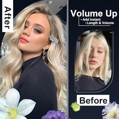 Travel Dual Voltage Hair Dryer Brush 4-IN-1 Portable Mini Hot Air Blow Dryer Straightener & Curler Brush, Titanium Round Blowout Styler Volumizer Tools, 110/240V US/EU/UK Plug for International Travel - Image 7