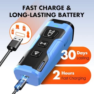 YUYQA Dog Bark Deterrent Device- 3X Ultrasonic Anti Barking,6 Training Modes 23 FT Range–Barks No More Indoors Outdoors Behavior Correct Rechargeable,Compact,Safe, Humane Training for Dogs - Image 6