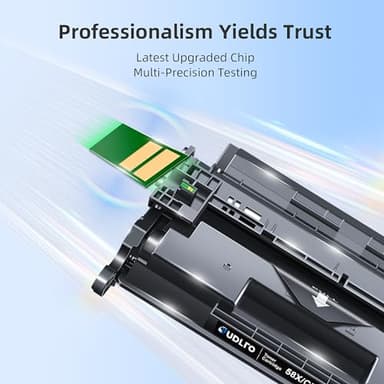 58X CF258X 58A CF258A Replacement for HP 58X Toner Cartridge CF258X Compatible with Laserjet MFP M428fdw M428fdn M428dw M404 M428 Pro M404n M404dn M404dw Printer 1 Pack (with Chip) - Image 4