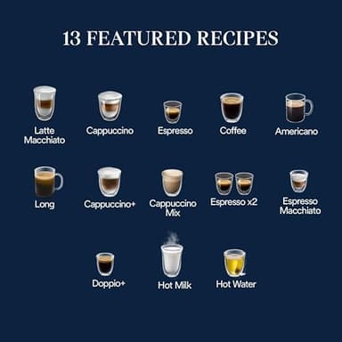 De'Longhi Magnifica Evo Next Fully Automatic Espresso Machine - Programmable Coffee Maker with Grinder and Milk Frother - Hot & Cold Brewer for Espresso, Latte, Cappuccino, Americano, Tea and More - Image 3