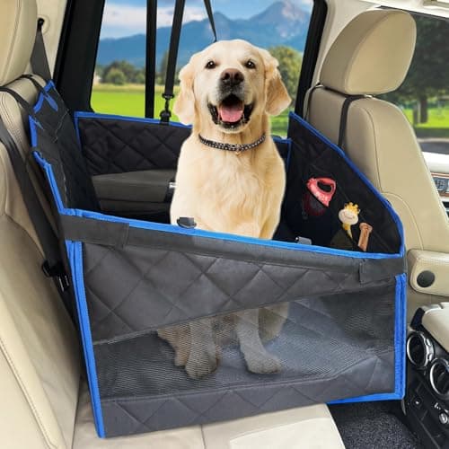 H HOH-Tech Dog Car Seat Large Size Seat Hammocks Dog Seats for Cars Pet Car Back Seats Extender Large & Small Dogs Hammock for Bed Mattress for SUV Truck - Image 1
