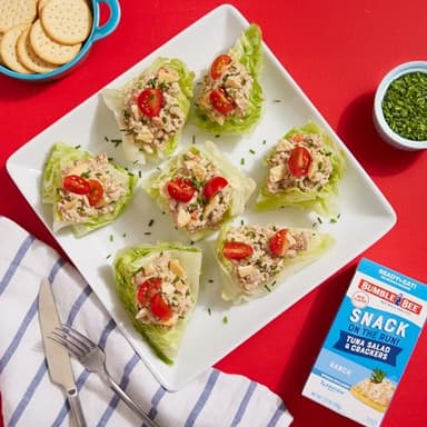 Bumble Bee Snack On The Run Ranch Tuna Salad with Crackers Kit (Pack of 12) - Ready to Eat Protein Snack Pack - 8g Protein per Box - Wild Caught MSC Certified Tuna - Image 4