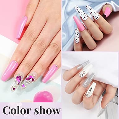 COSCELIA Gel Nail Polish Kit with U V light and Drill Starter Kit 35 Colors Gel Nail Polish with 5pcs Top Base Coat Nail Art All Seasons Professional Gel Manicure Kit DIY at Home Gifts for Women - Image 8