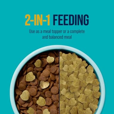 Stewart Raw Naturals Freeze Dried Raw Dog Food or Meal Topper, Chicken and Salmon Recipe, 32 Ounce Bag, Complete and Balanced Nutrition - Image 2