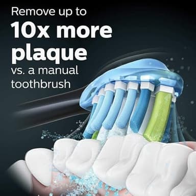 Philips Sonicare ExpertClean 7500 Black, Rechargeable Electric Power Toothbrush, HX9690/05 - Image 6