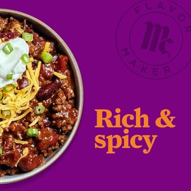 McCormick Chili Topping Seasoning, Flavor Maker, 4.4 oz - Image 4