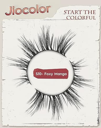 Natural Lashes That Look Like Extensions Strip Lashes Natural Look Thin Band Wispy Eyelashes 13mm Cat Eye False Eyelashes Foxy Eye Lashes 12 mm 7 Pairs S10 - Image 2
