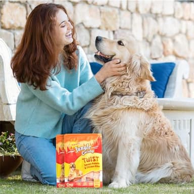 Jungle Calling Chicken & Sweet Potato Dog Treats – Gluten-Free, Grain-Free, High-Protein Natural Chews for Medium/Large Breeds, Edible Pet Snacks,10.6 oz - Image 9