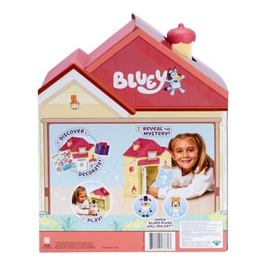 Bluey Play Date Plush Surprise, Decorate House with Stickers, Attach The Play Time Sign, Then Open The Door for a Surprise to Appear, Style May Vary - Image 7
