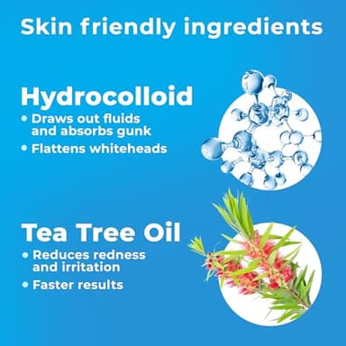 PatchRx Pimple Patches for Face (120 Patches), Hydrocolloid Acne Patches with Tea Tree Oil, Pimple Patch Pimple Stickers - Hydrocolloid Patch Acne Dots - Acne Pimple Patches For Face - Zit Patches - Image 5