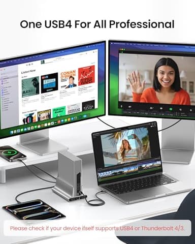 Silkland USB 4 Cable for Thunderbolt 4 Cable 4FT, 40Gbps Data Sync, 8K/6K@60Hz, 240W Charging, [USB-IF Certified] USB C to USB C Thunderbolt Cable, Compatible for MacBook, SSD, Docking, iPhone 16,eGPU - Image 6