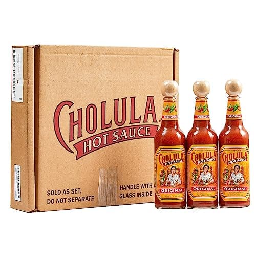 Cholula Hot Sauce Multipack, Original, Product of Mexico, Gift Set Includes Three 12 Fl Oz Bottles, Blend of Arbol & Piquin Peppers with Spices for Eggs, Rice, Tacos, Huevos Rancheros & More, 3 count - Image 1
