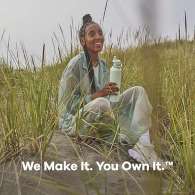 Hydro Flask Water Bottle - Insulated Stainless Steel - Straw Lid, Non Spill, Leakproof 24 Oz Trillium Pink - Image 8