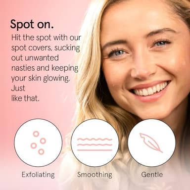 grace & stella Award Winning Pore Strip Pimple Patches for Face - Hydrocolloid Acne Patches for Shrinking Zits, Whiteheads - Spot Stickers - Dermatologist-Tested, Vegan (Invisible, 72 Count) - Image 2