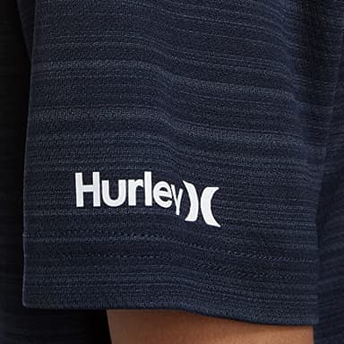 Hurley boys H20-dri Polo T Shirt, Obsidian Heather, Medium US - Image 11