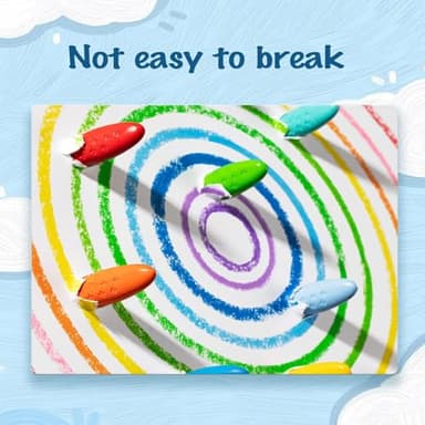 YPLUS Peanut Crayons for Kids, 12 Colors Washable Toddler Crayon, Non-Toxic Baby Crayon for ages 2-4, 1-3, 4-8, Coloring Art Supplies - Image 5