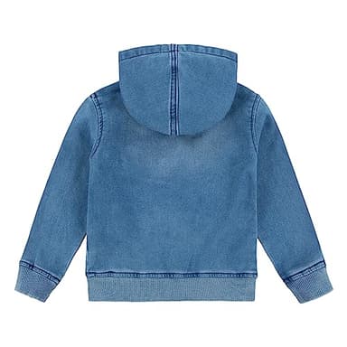 Levi's baby boys Hoodie, Sea Salt, 12 Months US - Image 4