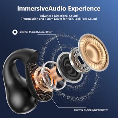 AI Translation Earbuds Real Time 144 Languages Translator Ear Buds Audifonos Traductores Inglés Español Wireless Clip On Earbuds Bluetooth Headphones for Travel Business Meeting Learning 321312 - Image 7