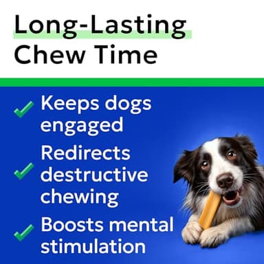 BARK&SPARK Yak Cheese Himalayan Dog Chews - 100% Natural & Long Lasting Dog Treats, Yak Milk Chews for Small, Medium & Large Dogs, Lactose & Gluten Free Dental Sticks, Healthy & Safe (4 Medium Chews) - Image 5
