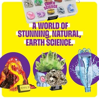 Dan&Darci Earth Science Kit for Kids - Kits for Kids Age 8-12, 8 9 10 Year Old Boy Birthday Gift - Gifts Boys & Girls - Volcano Experiments - STEM Toys Ages 8-10 - Image 6