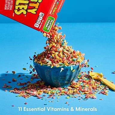 Post Fruity Pebbles Cereal with Vitamins & Minerals, Gluten-Free, Kosher Pareve, 11 Ounce (Pack of 12) - Image 4