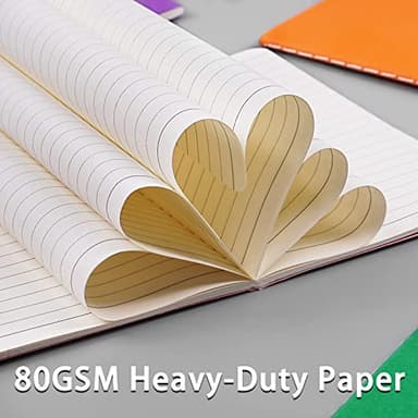 Gwybkq Small Lined Notepads Bulk 60 Pack Mini Journal Pocket Notebooks Set Colorful Cover Notebooks for Kids 3.5 x 5.5 Inches, 30 Sheets/60 Pages - Image 6