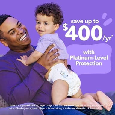 Luvs Diapers - Size 5, 172 Count, Bluey Platinum Protection Baby Diaper - Image 3