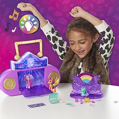 My Little Pony Toys: Make Your Mark Musical Mane Melody, 3 Hoof to Heart Figures, Doll Playsets and Interactive Toys for 5 Year Old Girls and Boys and Up, Lights & Sounds - Image 8