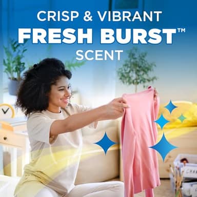 ARM & HAMMER Odor Blasters In-Wash Scent Booster, Laundry Scent Booster Fresh Burst Scent, 45 Oz - Image 6