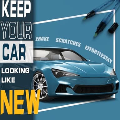 All Cars Magic Pen, Car Scratch Remover for Accurate & Quick Fixing, Car Paint Repair Pen with Weatherproof Performance, Easy Portable Travel-Friendly Design, Fits All Vehicle Colors, 2PCS - Image 7