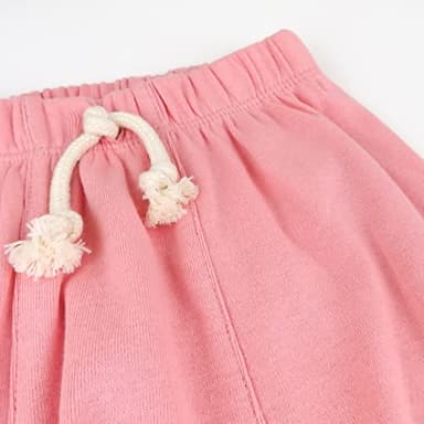 HonestBaby Multipack Honest Pants Joggers Pull on 100% Organic Cotton for Infant Baby and Toddler, Boys, Girls, Unisex, Strawberry Cream, 12 Months - Image 2