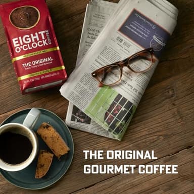 Eight O'Clock Coffee Donut Shop Ground Coffee, Light Roast, 11 Ounce (Pack of 1) - Image 3