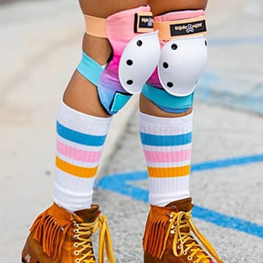 Triple Eight Saver Series 3-Pack Pad Set– Ideal for Skateboarding, In-line Skating, Roller Skating, and Biking - Image 2