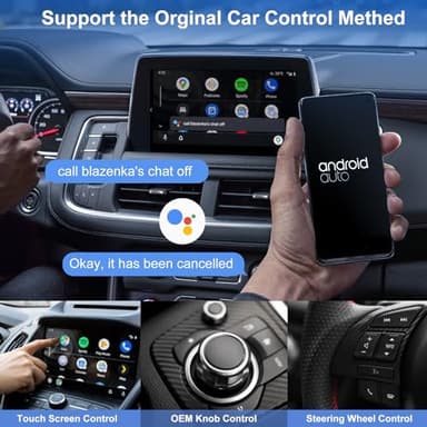 MASAYA Android Auto Wireless Adapter for Car - 5Ghz WiFi Bluetooth Auto Connect, No Delay, Online Update, Plug & Play - Image 3