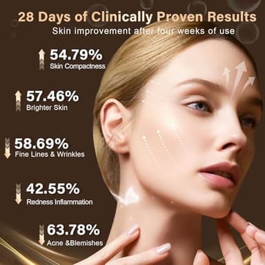 Lovsheme Red Light Therapy for Face, LED Face Mask Light Therapy, 5 Light Modes, 432 High-Density Light Beads, Red Light Therapy Mask for Acne, Wrinkles, Skin Rejuvenation, Professional Home Skincare - Image 4