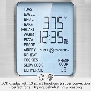 Breville BOV900BSS Smart Oven Air Fryer Pro and Convection Oven, Brushed Stainless Steel - Image 5