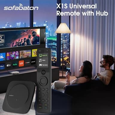 SofaBaton X1S Universal Remote with Hub, Universal Remote Control with One Touch Activities, Customize SofaBaton APP, Compatible with 60 Devices, Compatible with Alexa Google Assistant, Raise to Wake - Image 9