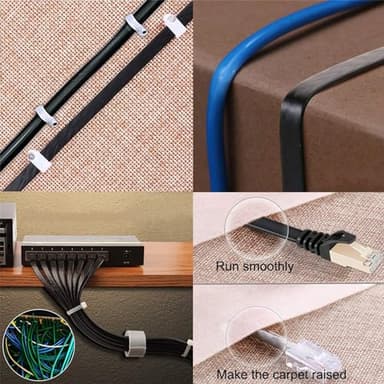 BUSOHE Cat8 Ethernet Cable 10FT 5 Pack Multi Color, Cat-8 Flat RJ45 Computer Internet LAN Network Ethernet Patch Cable Cord, 40Gbps 2000MHz Faster Than Cat7/Cat6/Cat5-10 Feet - Image 6