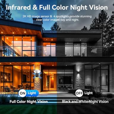 HUEVUE 4G LTE Cellular Security Camera Wireless Outdoor, 2K No WiFi Security Cellular Camera Solar Powered with Color Night Vision, PIR Motion Sensor AI Tracking for Farm/RV - Image 5