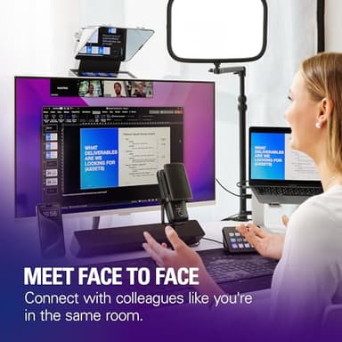 Elgato Prompter – Teleprompter with Built-in Screen for YouTube, Twitch, Zoom, MS Teams and More, Supports DSLR/Webcam/Smartphone, Drag & Drop Monitor Display, Works with Mac/PC & Stream Deck - Image 7