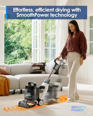 Tineco CARPET ONE Cruiser Smart Carpet Cleaner, Self-Cleaning and FlashDry, Deep Cleaning for Carpet and Upholstery 167℉ PowerDry 130W Powerful suction SmoothPower - Image 7