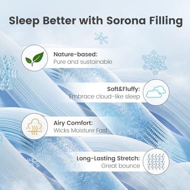 Cozy Bliss Viscose Cooling Comforter King Size, Reversible Cooling Blanket for Hot Sleepers and Night Sweats, Q-Max 0.4 Breathable Summer Comforter Quilt, Lightweight Soft Silky Smooth, Cool Grey - Image 3